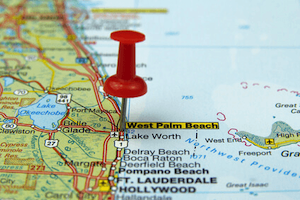 West Palm Beach map